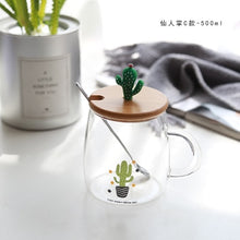 Load image into Gallery viewer, Cactus Glass Mug